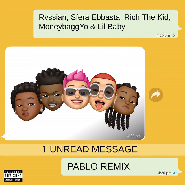 Canciones Pablo (with Sfera Ebbasta & Rich The Kid feat. Moneybagg Yo & Lil Baby) - Remix