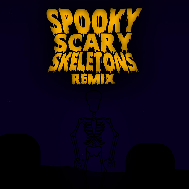 Music Spooky Scary Skeletons - Remix