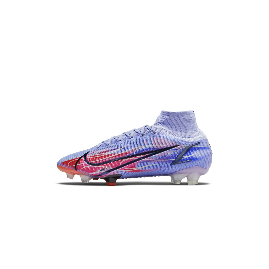 Moda Nike Mercurial Superfly 8 Elite KM FG Botas de fútbol para terreno firme - Morado