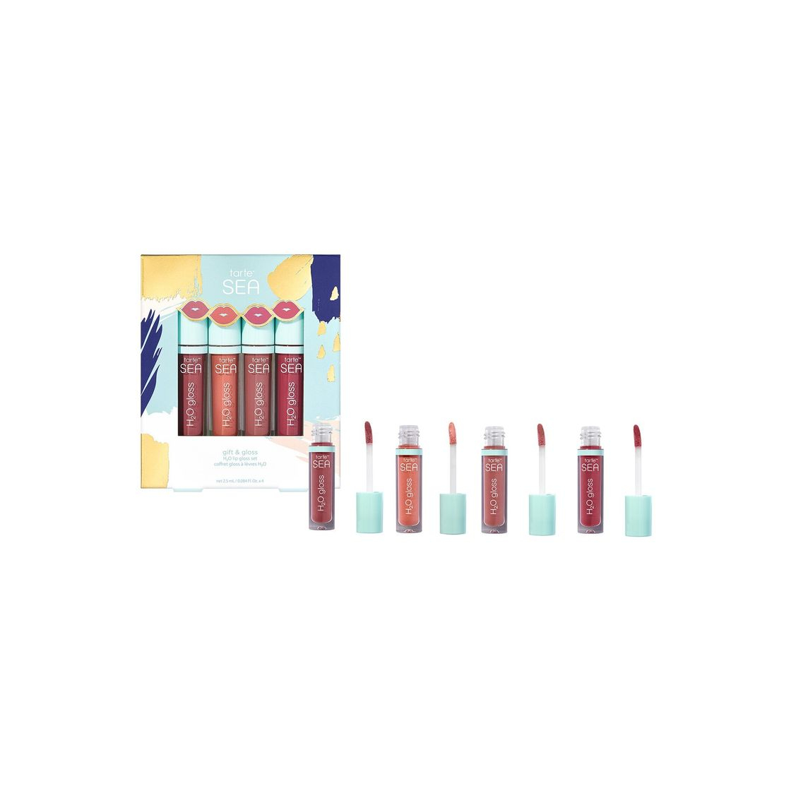 Social SEA gift & gloss H₂O lip - Estuche de maquillaje