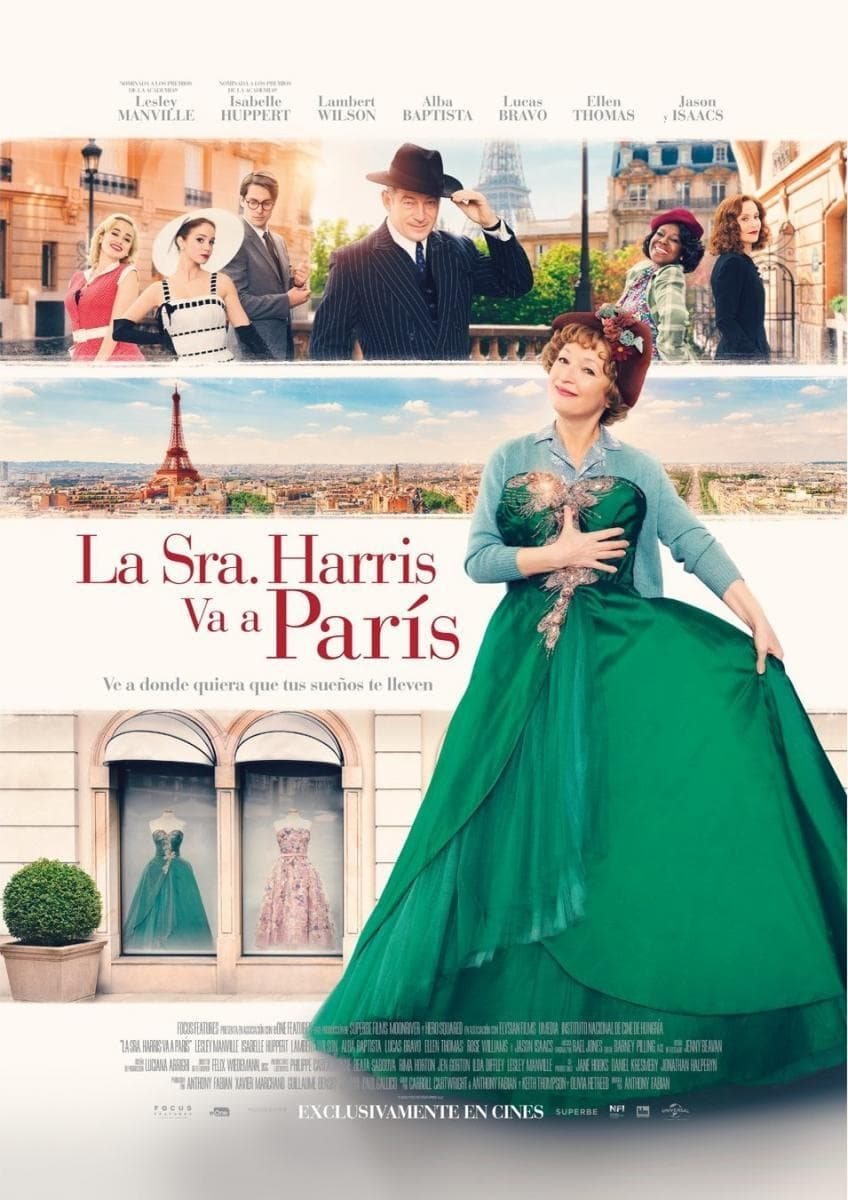 Película El viaje a París de la señora Harris