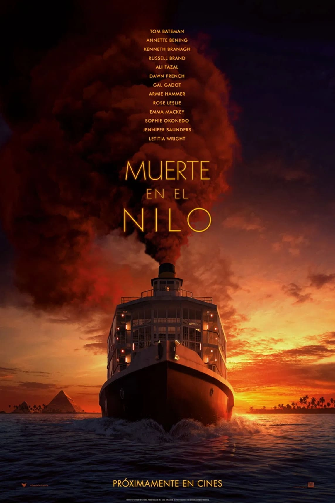 Película Muerte en el Nilo