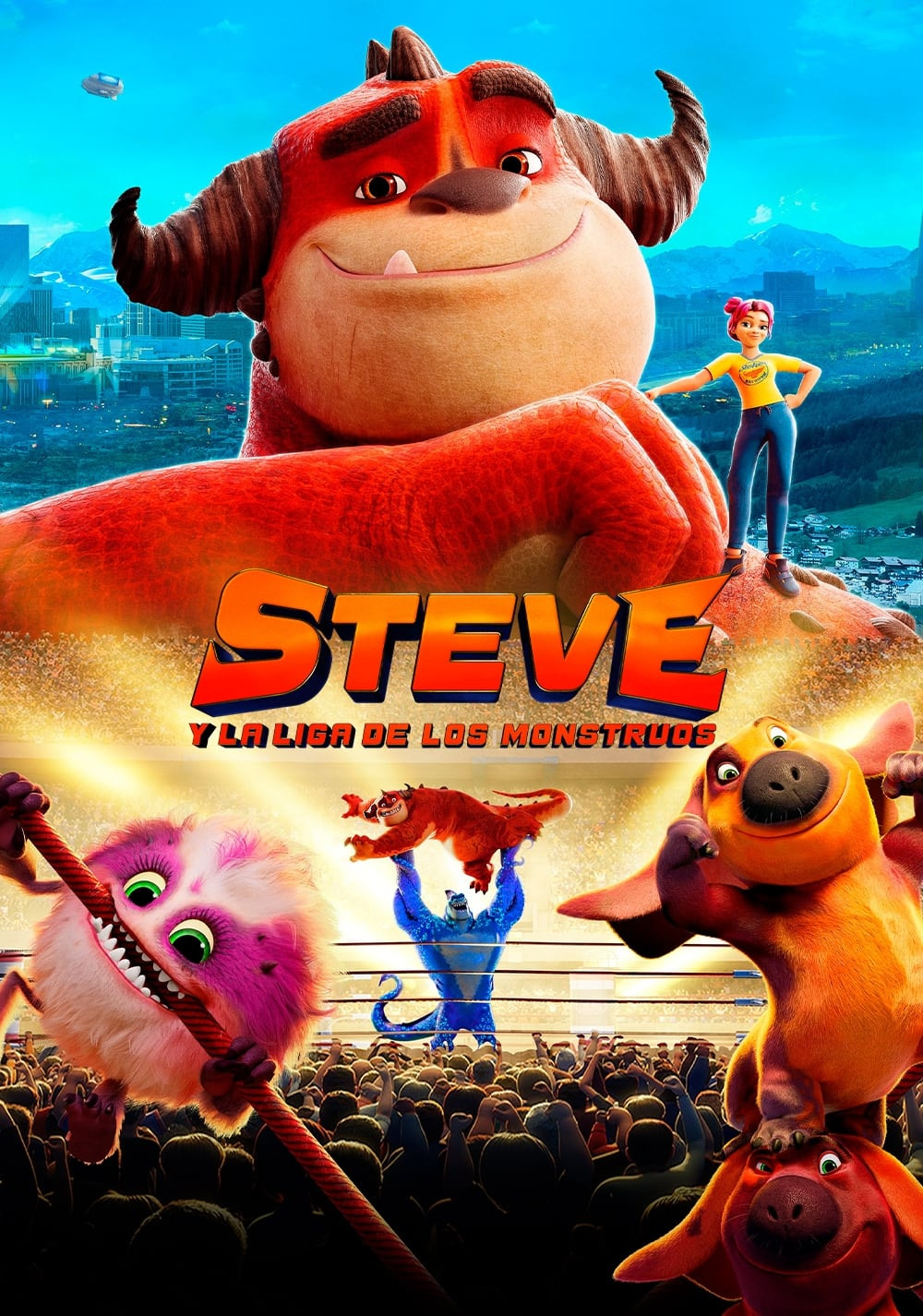 Película Steve y la liga de los monstruos