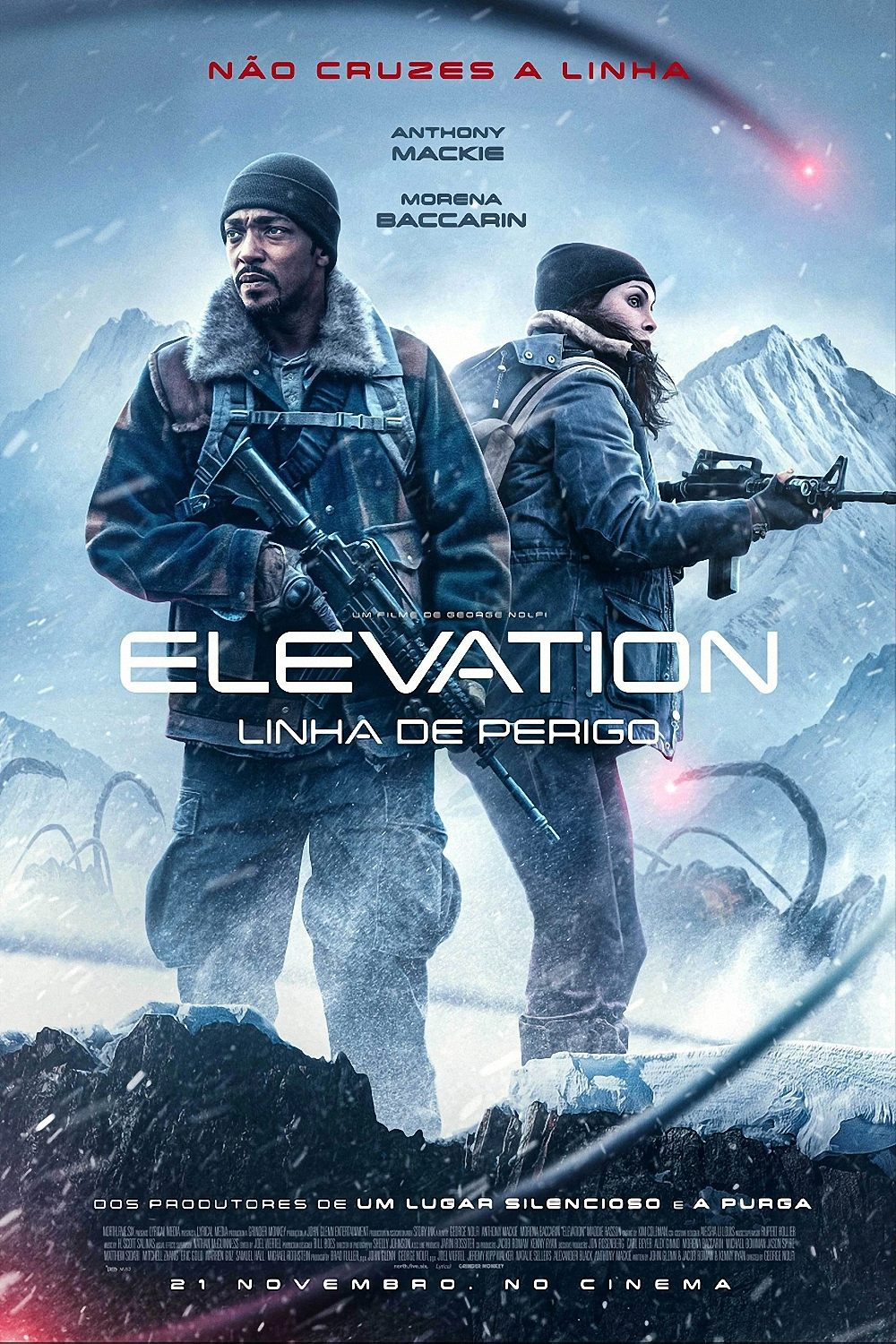 Película Elevation - Linha de Perigo