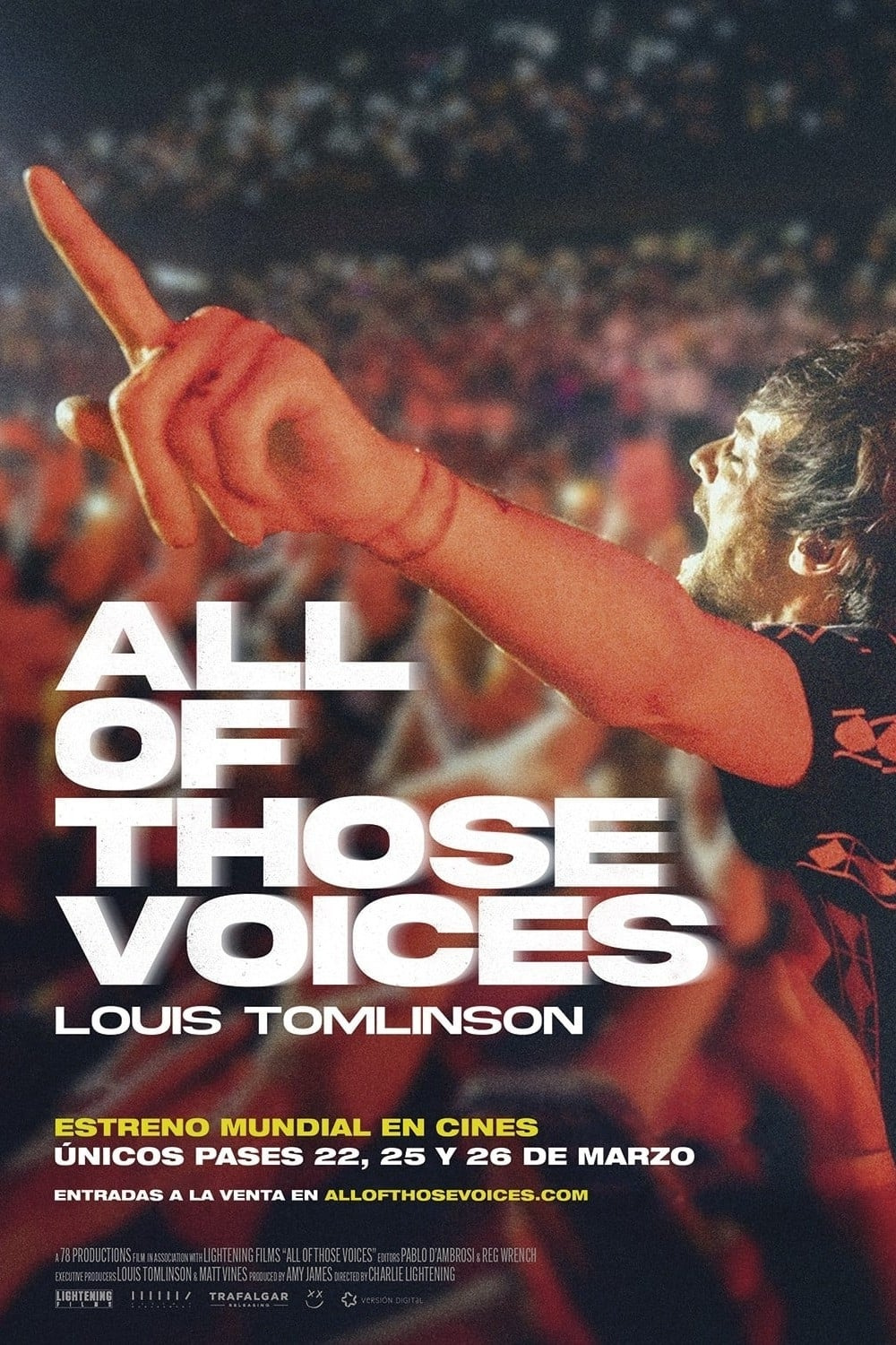 Película Louis Tomlinson: Todas esas voces