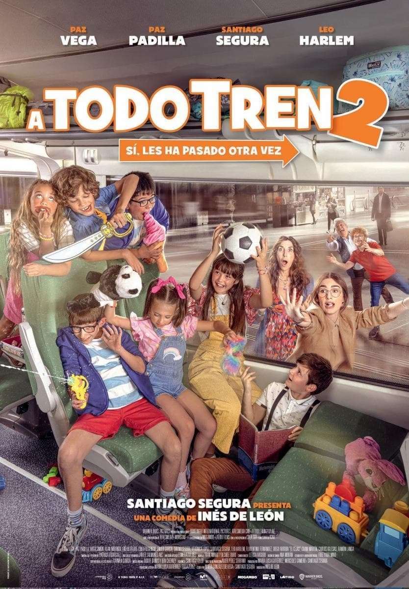 Película A todo tren 2: Sí, les ha pasado otra vez