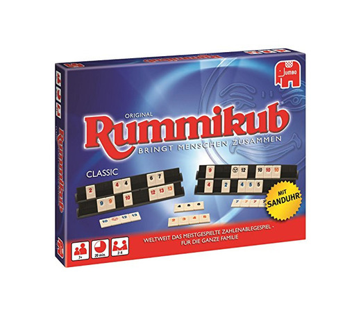 Rummikub Classic con reloj de arena