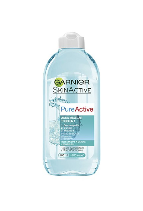 Beauty Garnier Pure Active Mat Control Agua Micelar