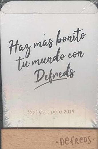 CALENDARIO DE TARJETAS 2019 DEFREDS