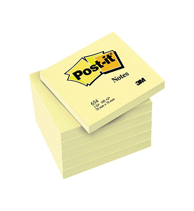 Producto Post-It 654Y - Notas adhesivas