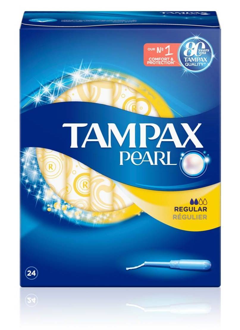 Tampones TAMPAX Pearl Regular