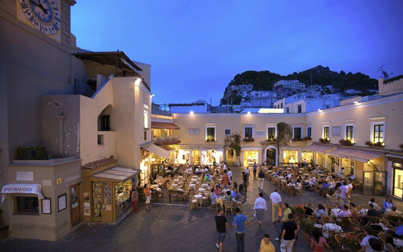 Restaurantes Piazzetta di Capri