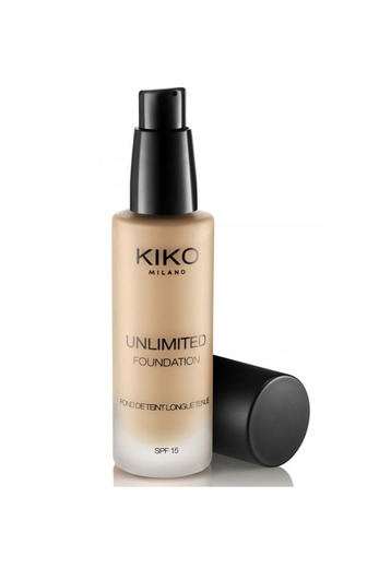 Kiko Milano líquido piel Second Skin Fundación Líquido Fundación con un efecto