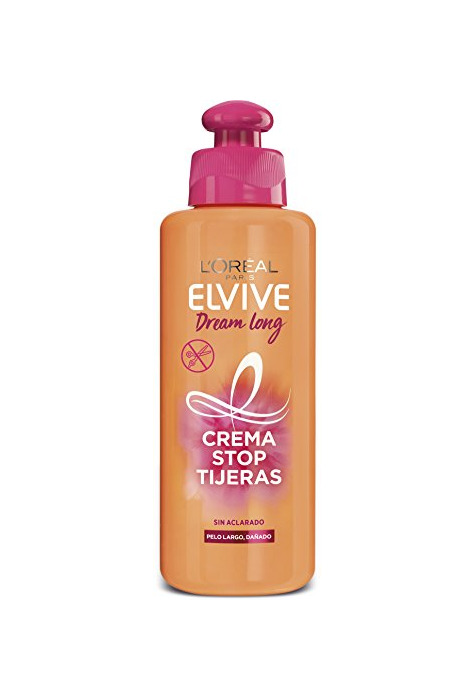 Belleza Elvive Dream Long Crema Stop Tijeras - 3 Recipientes de 200 ml