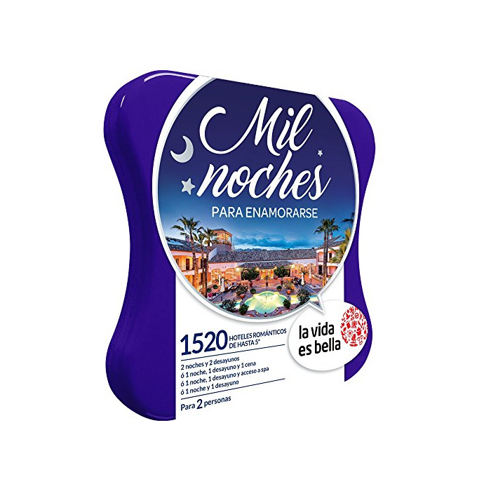 Social LA VIDA ES BELLA - Caja Regalo - MIL NOCHES PARA ENAMORARSE