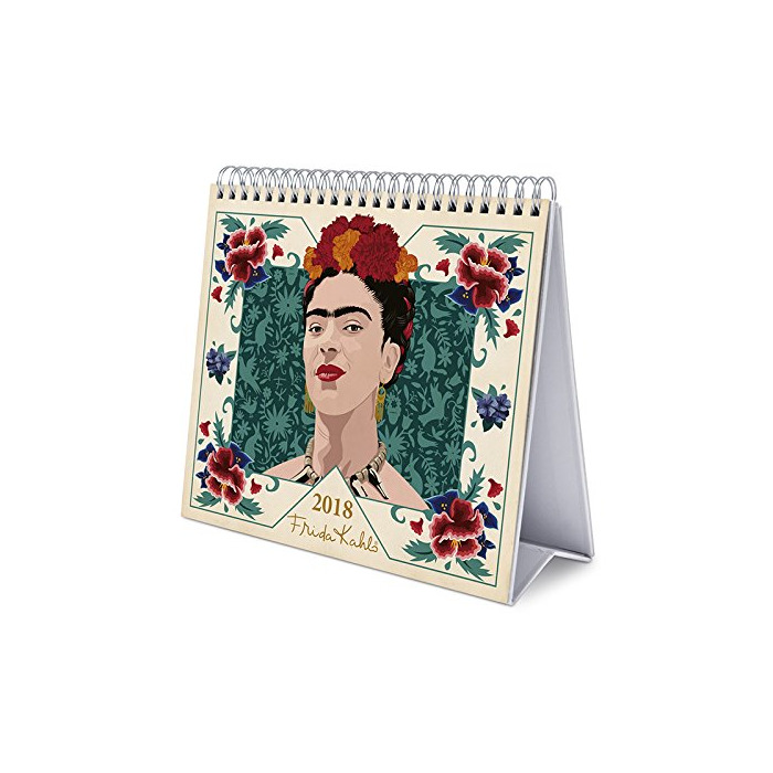 Producto Grupo Erik Editores   Calendario Sobremesa Deluxe 2018 Frida Kahlo