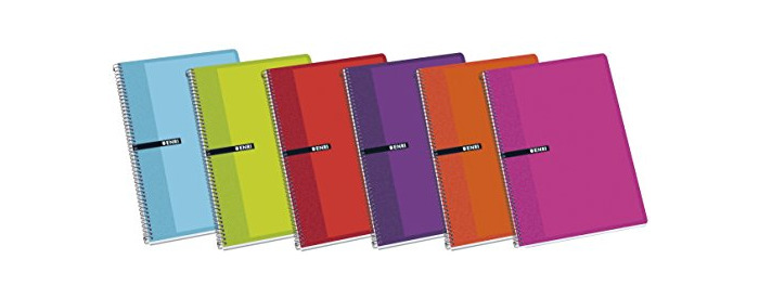 Product Enri 100430081 - Pack de 5 cuadernos espiral