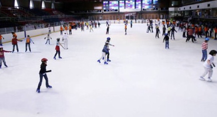 Pista de hielo FC Barcelona