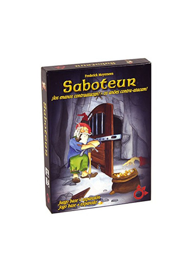 Amigo - Saboteur, juego base con expansión, juego de mesa en español