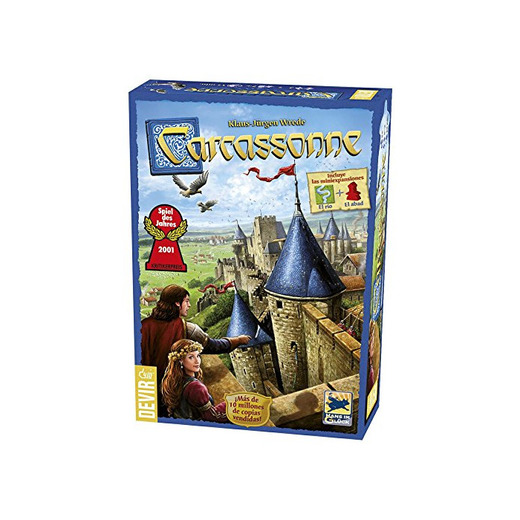 Devir - Carcassonne, Juego de Mesa