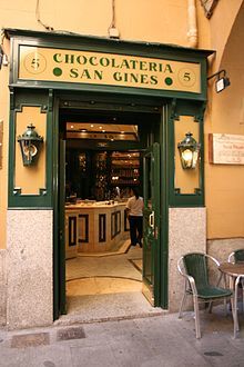 Restaurantes Chocolatería San Ginés