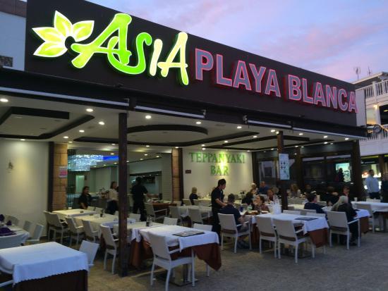 Restaurantes Asia Playa Blanca