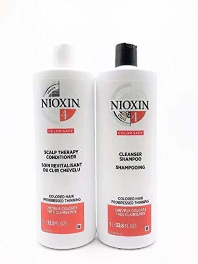 Nioxin Sistema 4 Cuidado y Terapia cuero cabelludo Acondicionador Duo