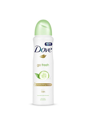 Dove Go Fresh Desodorante Antitranspirante Aerosol para Piel Sensible Té Verde y