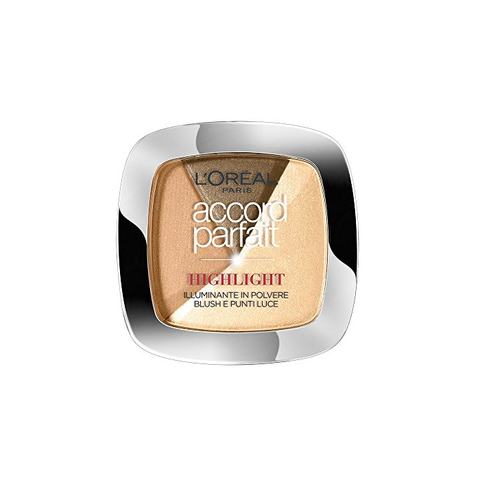 Belleza L'Oreal Paris Iluminador Accord Perfect Polvo 101 Golden Glow