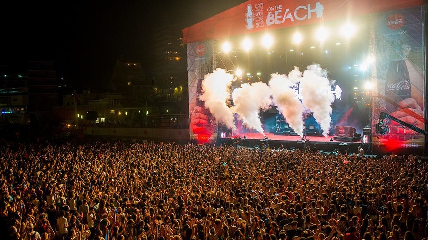 Moda CCME On The Beach Málaga: Coca-Cola Music Experience On The ...