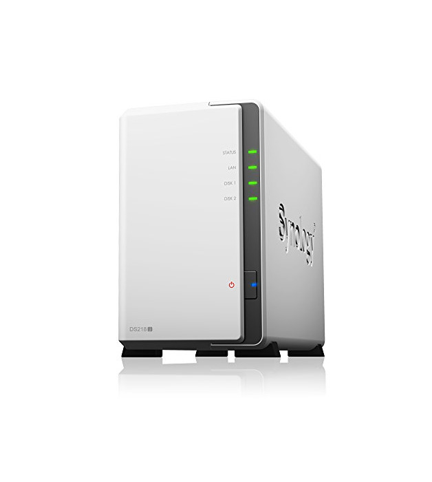 Electronic Synology DiskStation DS218J Ethernet Compacto Blanco NAS - Unidad Raid