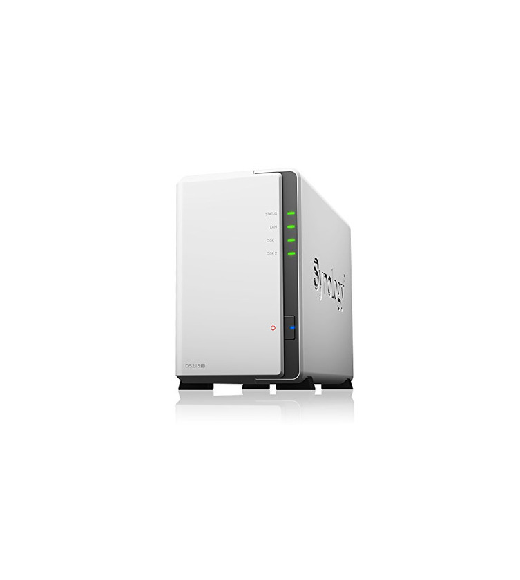 Electronic Synology DiskStation DS218J Ethernet Compacto Blanco NAS - Unidad Raid