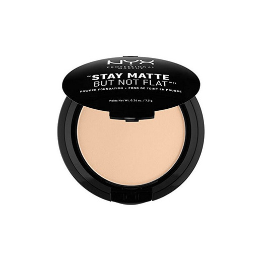 NYX Professional Makeup Stay Matte But Not Flat Powder Foundation 7.5g-01.7 Nude