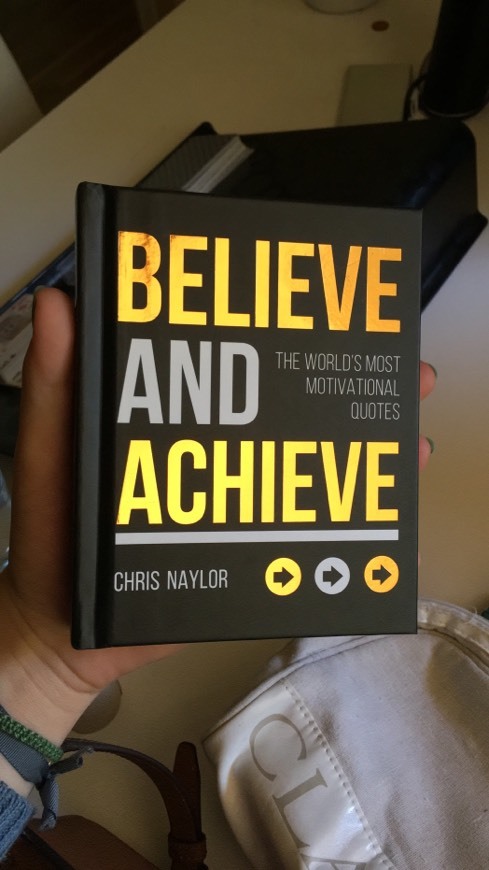 Book Chris Naylor – Buch „Believe and Achieve