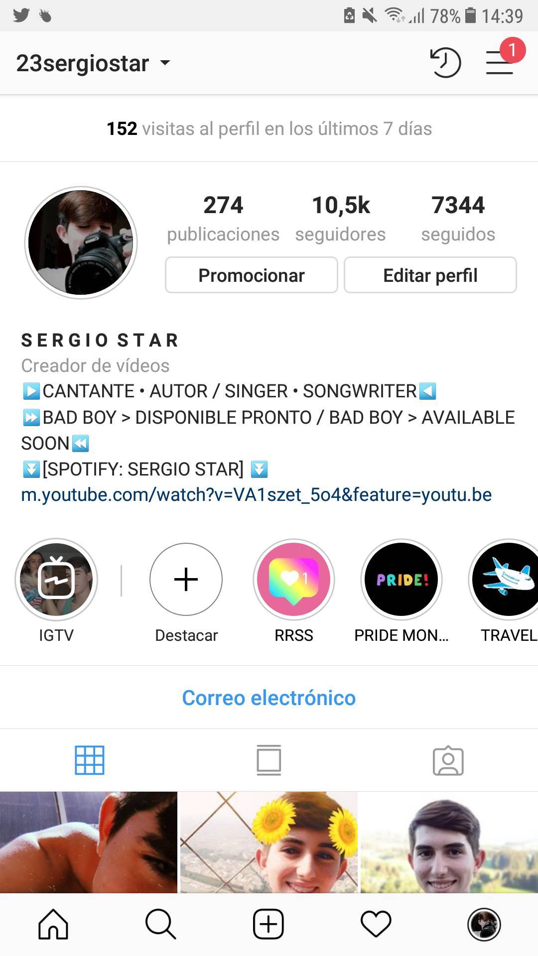 Fashion Instagram de Sergio Star