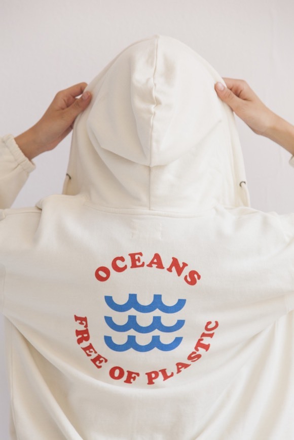 Fashion Sudadera Oceans Free of Plastic