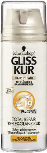 Beauty Schwarzkopf Gliss Kur Gliss Kur Reflex de brillo de Kur total Repair