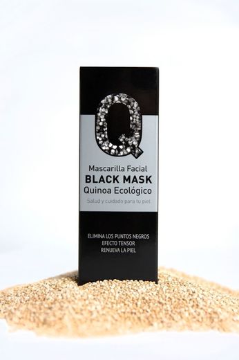Black mask Quinoa Ecológico