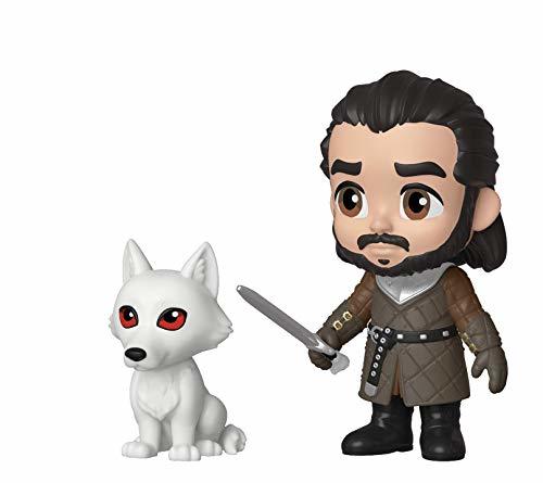 Games Funko- Juego De Tronos Figura 5 Stars Jon Nieve w/Fantasma,