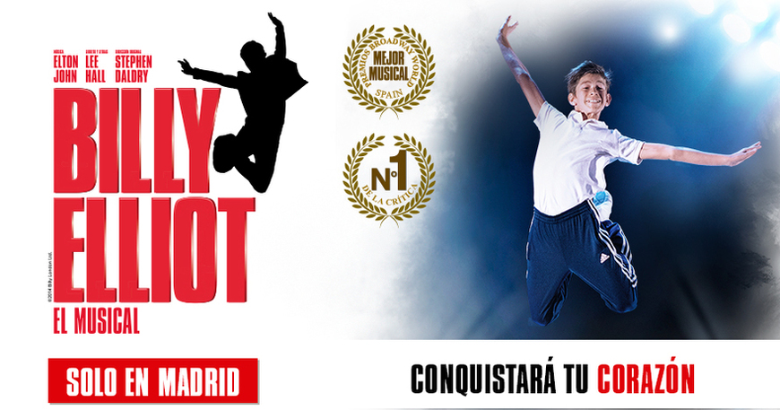 Fashion Entradas para Billy Elliot, El Musical en Madrid 20% dto (Madrid ...