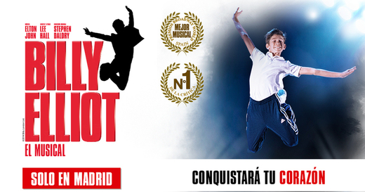 Entradas para Billy Elliot, El Musical en Madrid 20% dto (Madrid ...