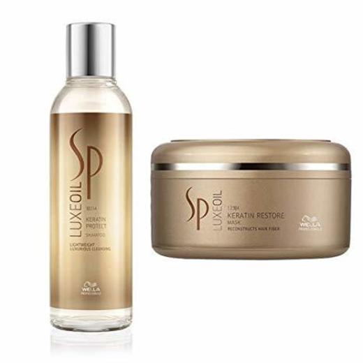 WELLA SP System Professional Luxe Oil Duo Keratin Protect Shampoo 200ml