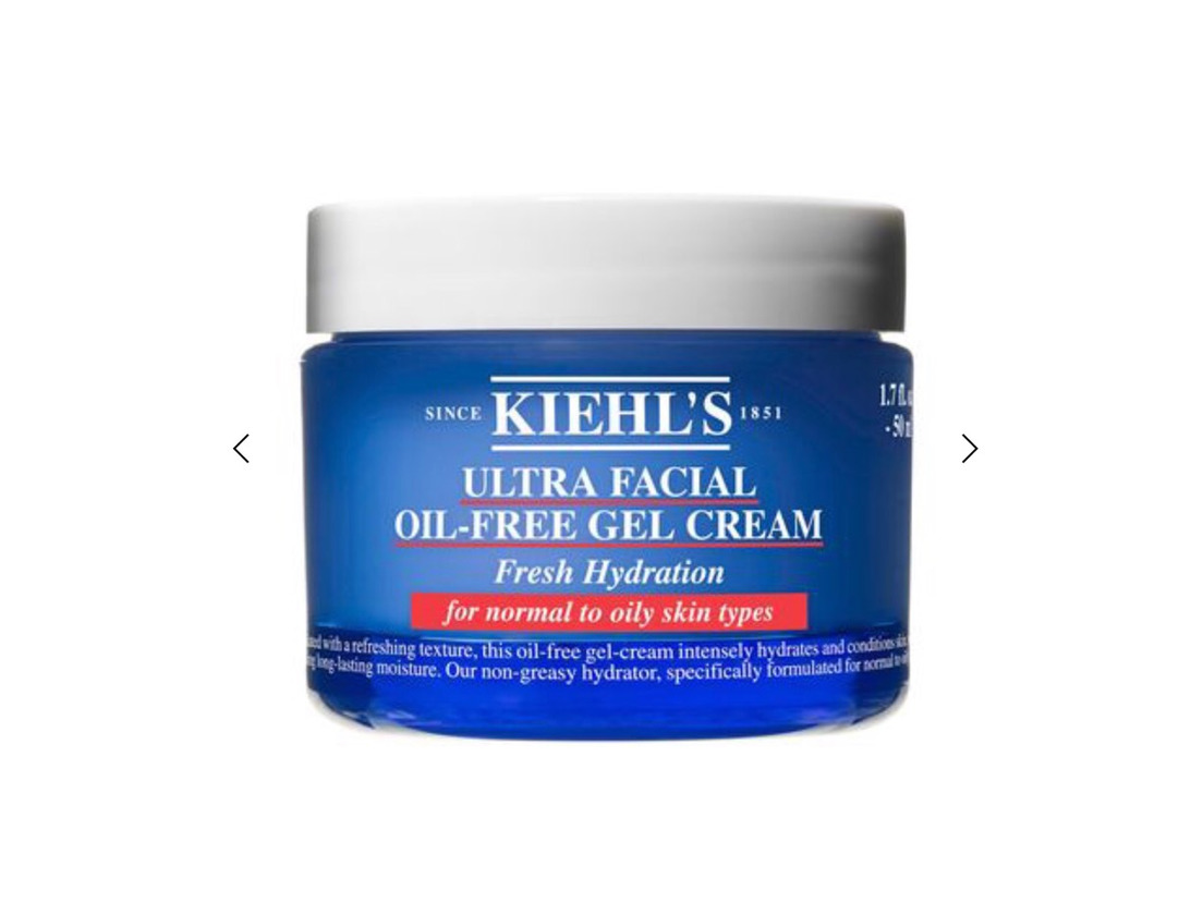 Producto Crema hidratante sin grasa