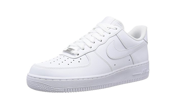 Moda Nike Air Force 1, Zapatillas de Baloncesto Unisex Niños, Blanco