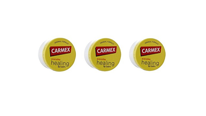 Belleza 3 x carmex Lip Treatment – Bálsamo de labios en Tiegel – de Estados Unidos