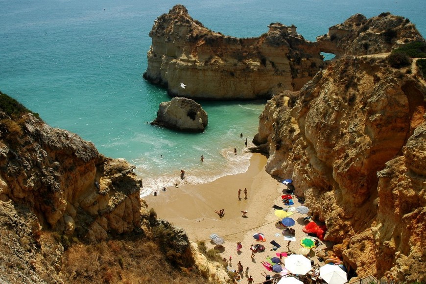 Lugar Playa de los Tres Hermanos