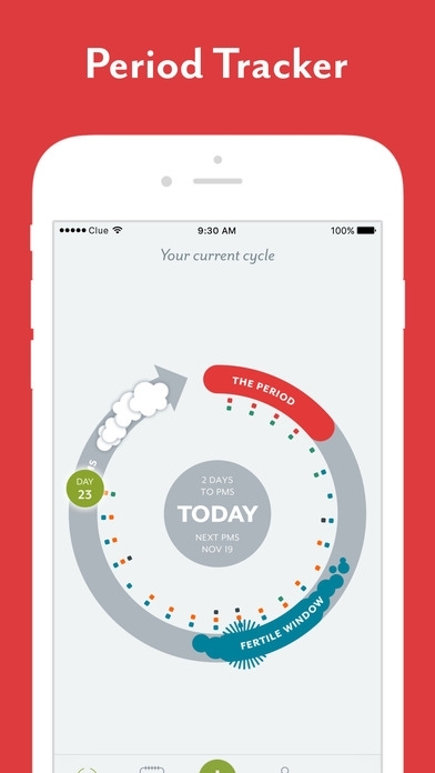 App Clue Period Tracker: Period & Ovulation Tracker