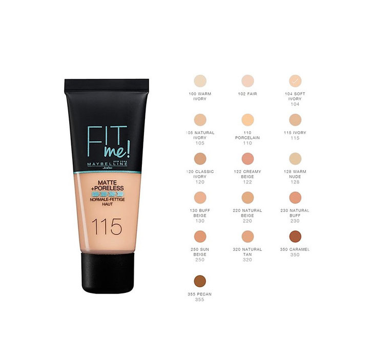 Product Maybelline - Fit Me Foundation Matte