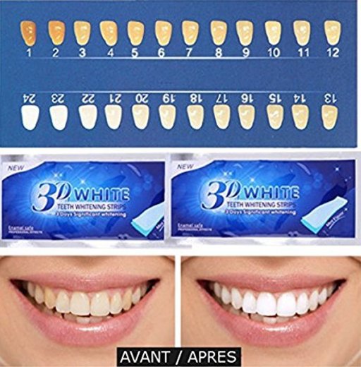Blanqueamiento de dientes 3D Blanco