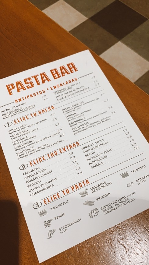 Moda Pasta Bar | Mercat Vell Sant Cugat